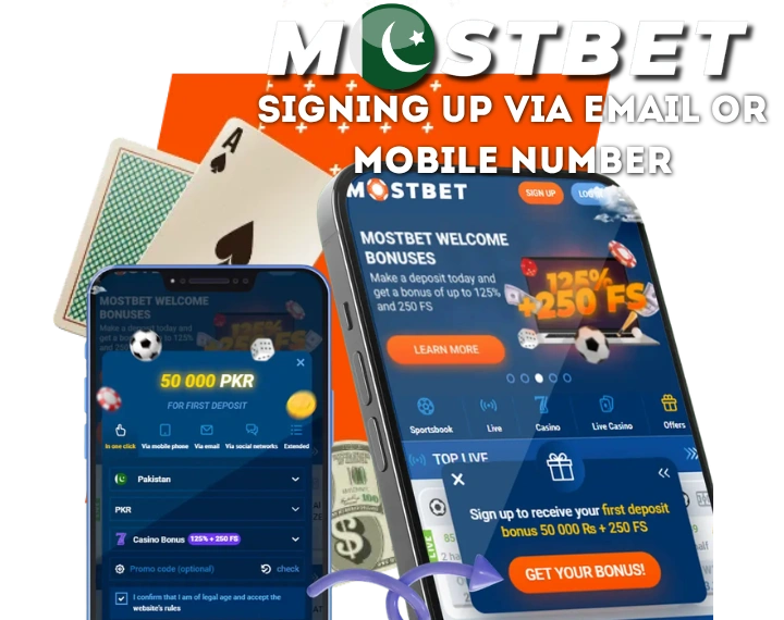 Signing Up via Email or Mobile Number
