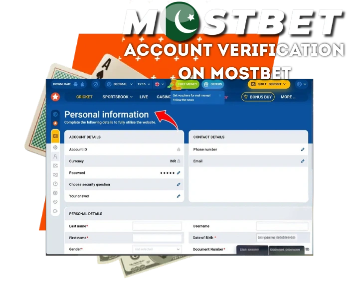 Account Verification on Mostbet